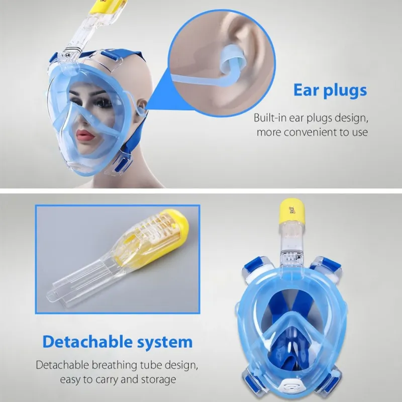 full face diving mask
