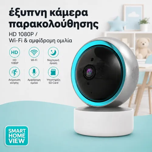Εσωτερική Wi-Fi Κάμερα HD
