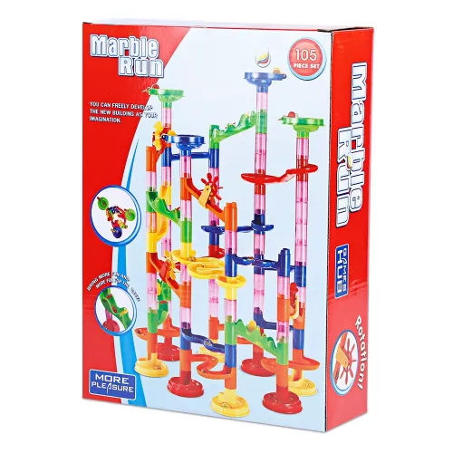 racing tower with marbles