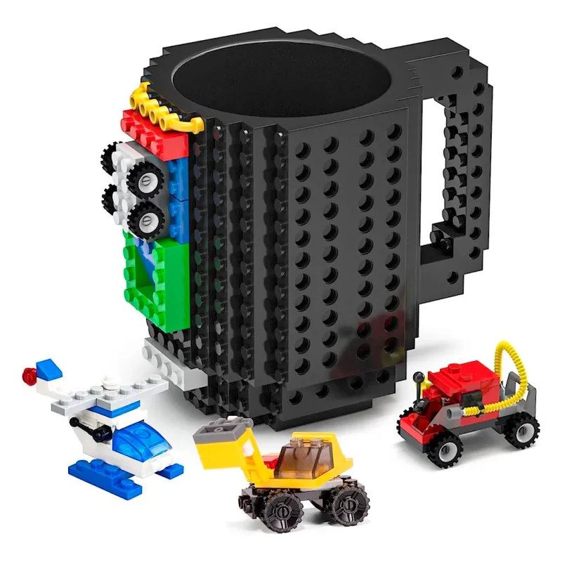 Lego type mug