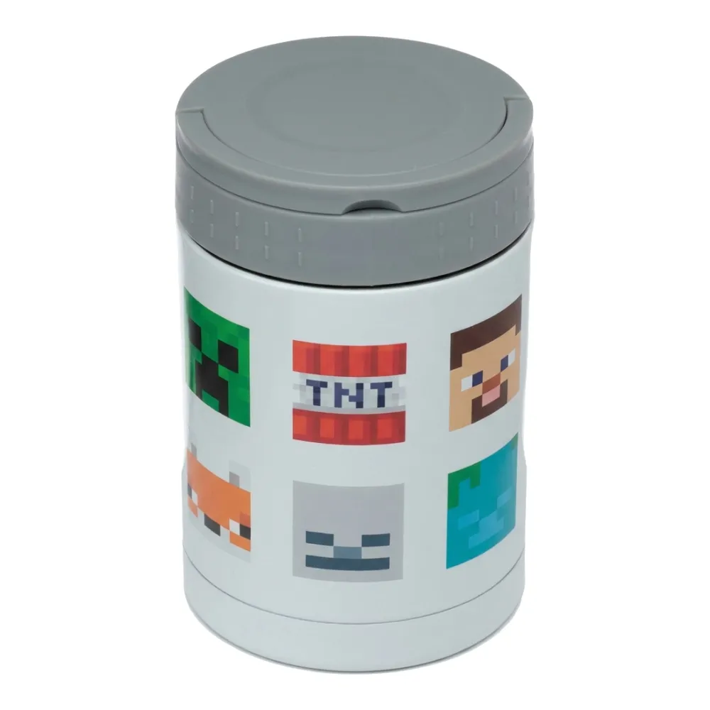 Minecraft θερμός φαγητοδοχείο 500ml