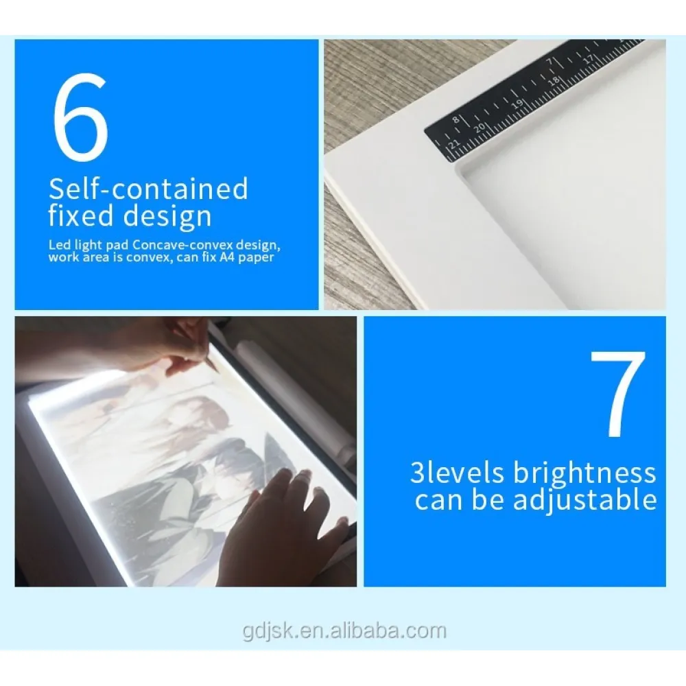 φωτεινός πίνακας ιχνογράφησης / σχεδιαστήριο ζωγραφικής Α4