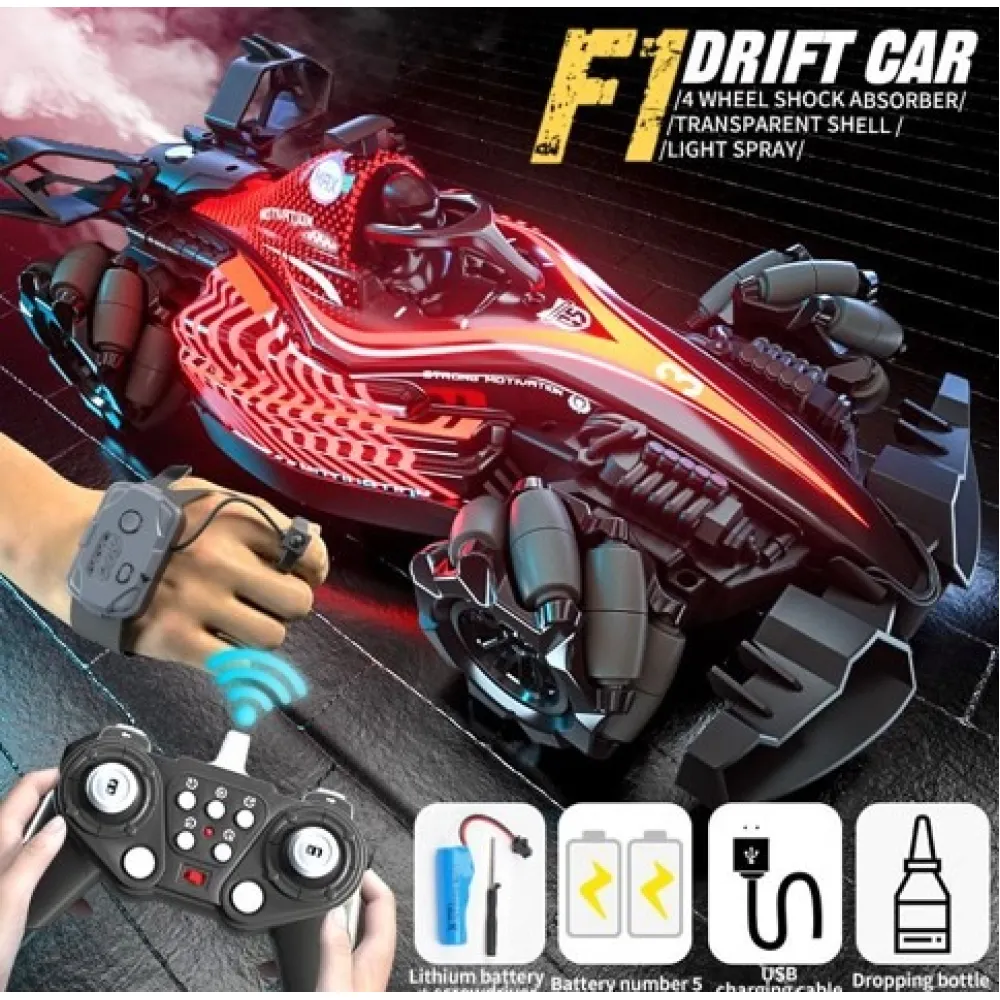 Ηλεκτρικό Αυτοκίνητο Drift F1 με Χειριστήριο