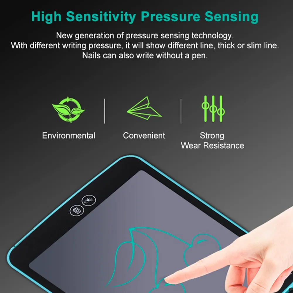 lcd ηλεκτρονικός πίνακας γραφής για παιδιά