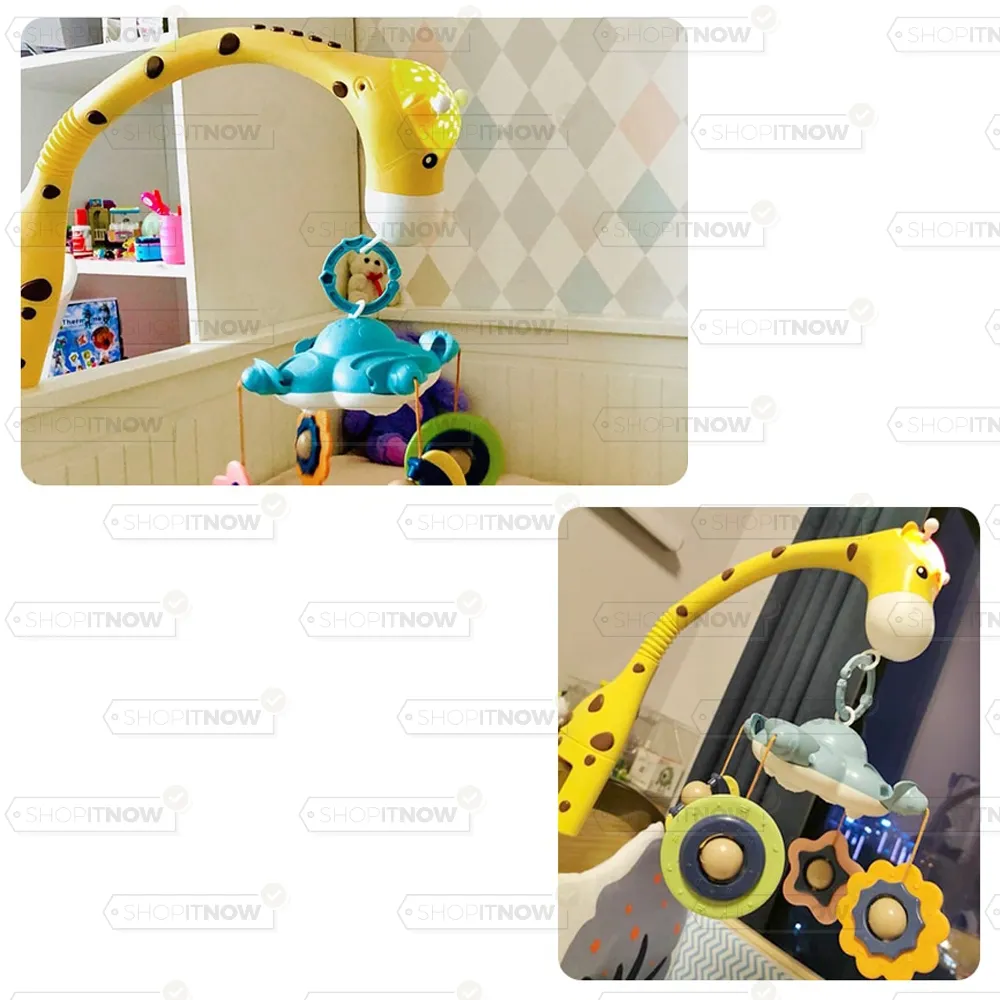 Μόμπιλε Με Προβολή Αστεριών Και Μουσική