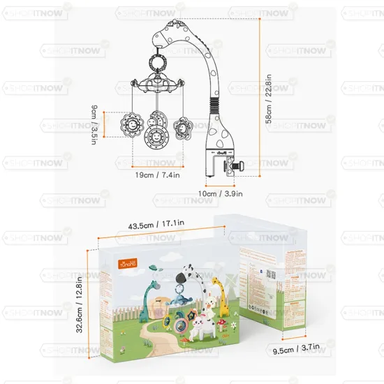 Μόμπιλε Με Προβολή Αστεριών Και Μουσική