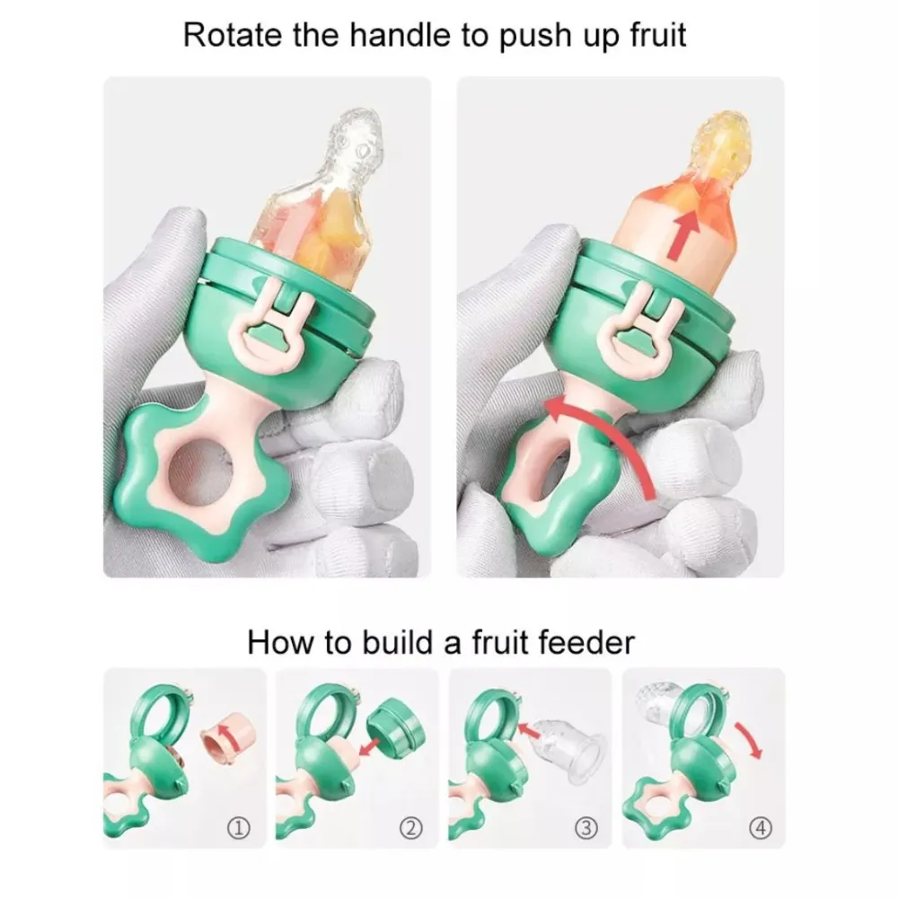 πιπίλα φαγητού από σιλικόνη