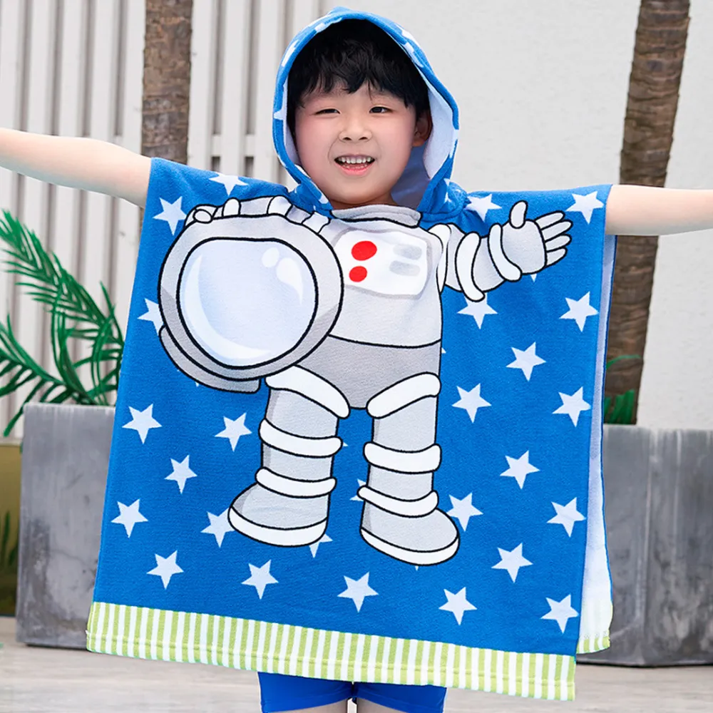 childrens beach poncho towel