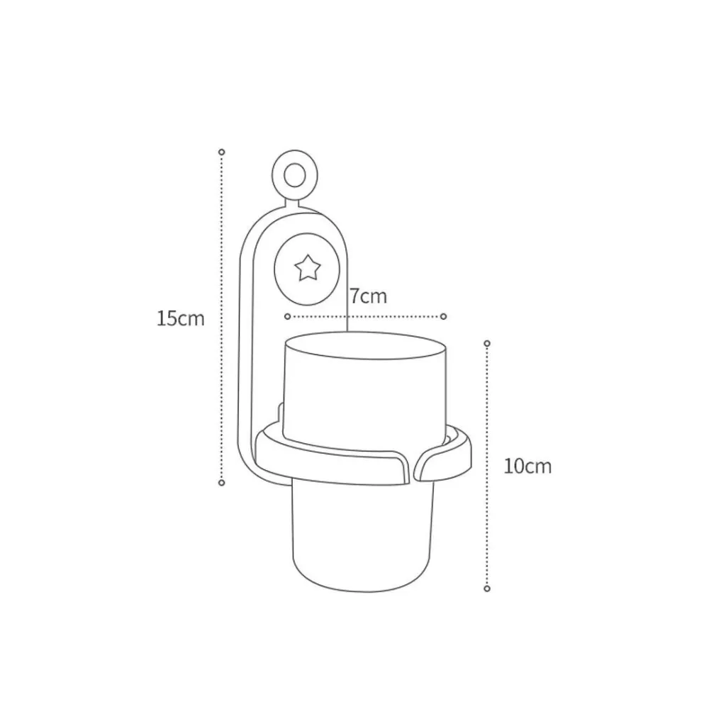 βάση και ποτήρι οδοντόβουρτσάς
