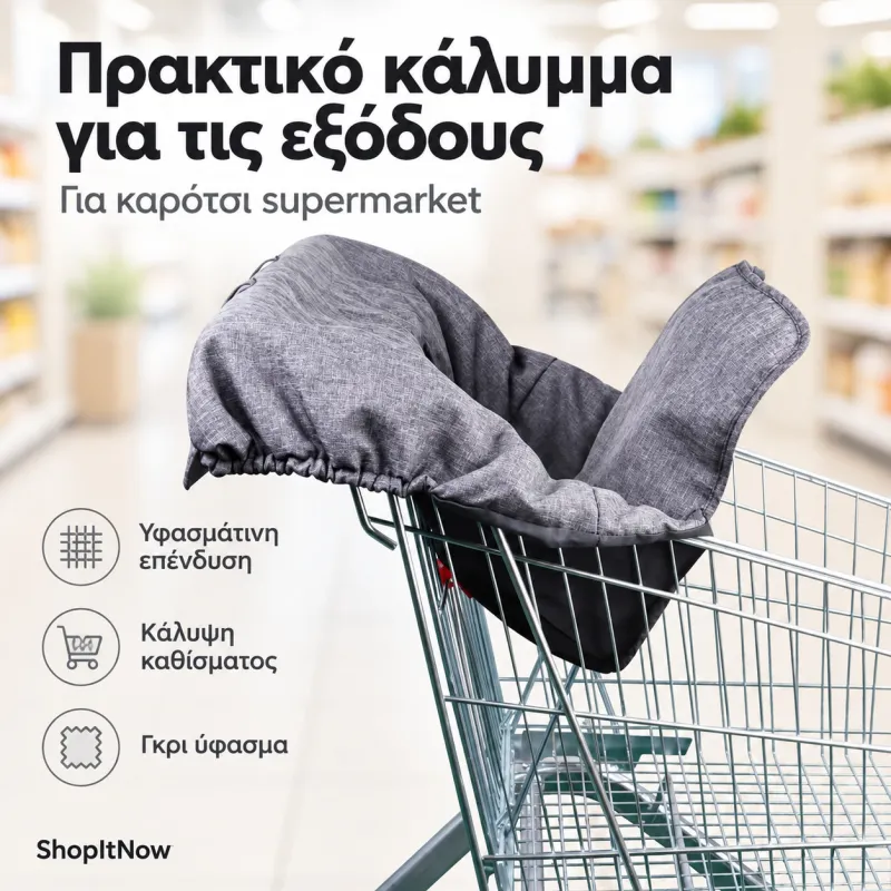 Κάλυμμα Καροτσιού Σούπερ Μάρκετ για Μωρά