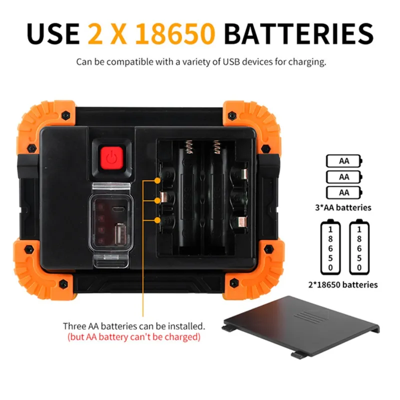 Outdoor Multifunction Rechargeable LED Light