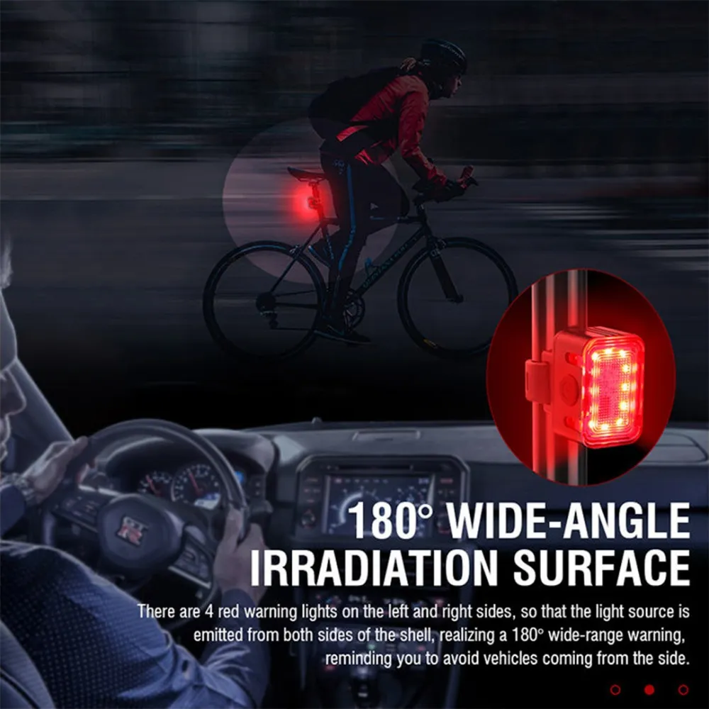 Bike Front and Rear Light Set