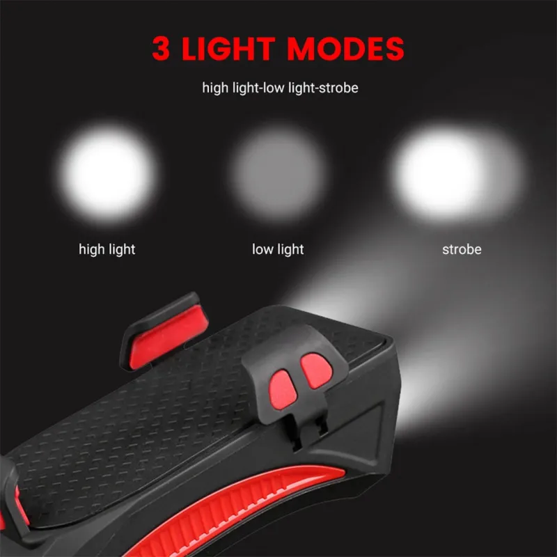 Light and mobile stand for bike