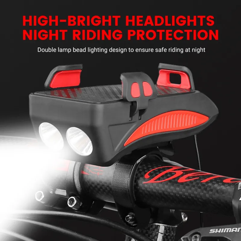 Light and mobile stand for bike