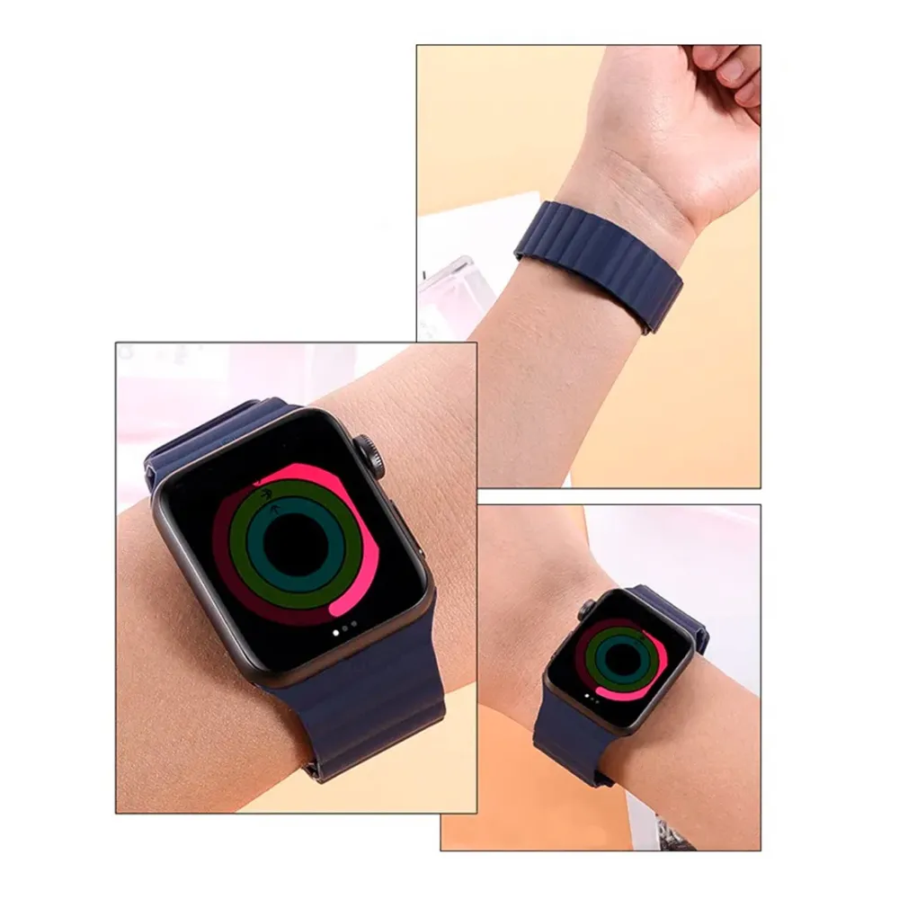 λουρί μαγνητικό σιλικόνης 43/44MM