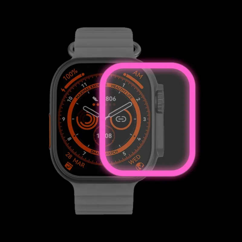 Φωσφορίζον τζάμι οθόνης 49mm