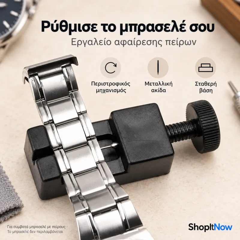 Bracelet adjustment tool