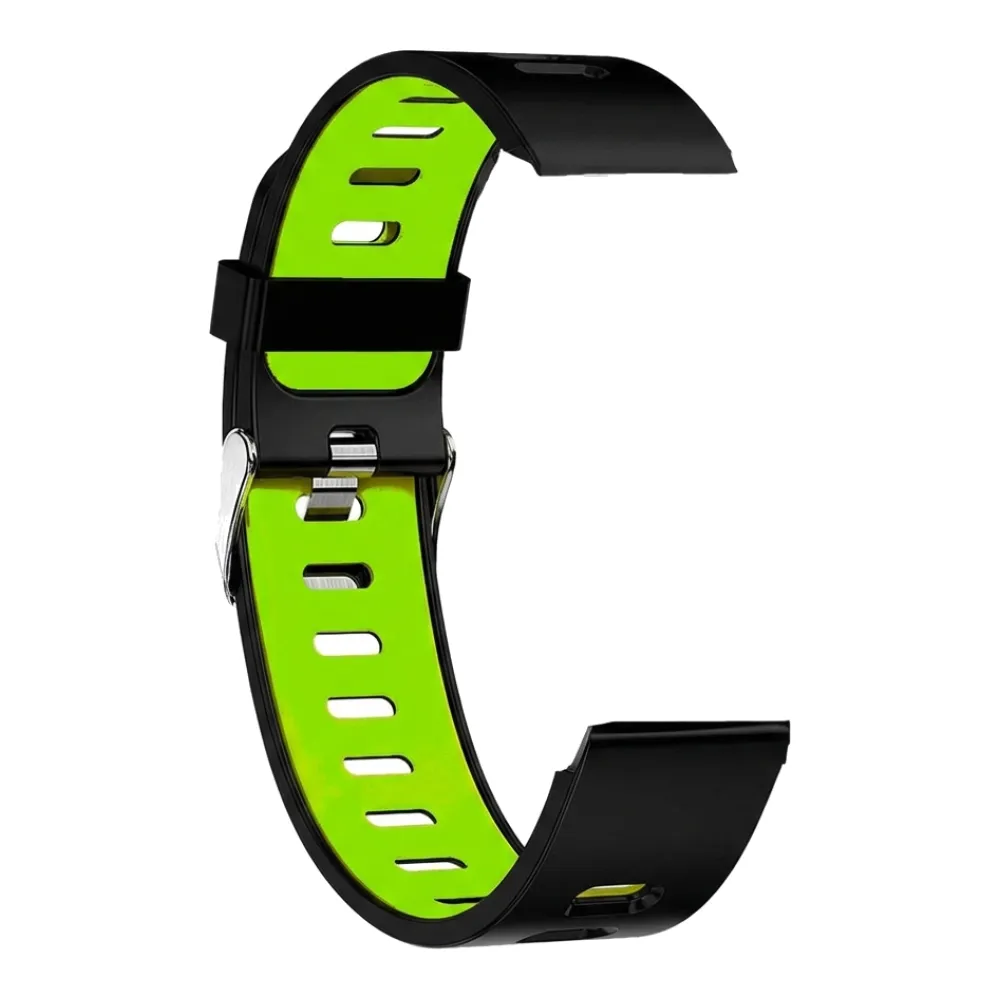 Λουρί σιλικόνης με δυο χρώματα 22mm