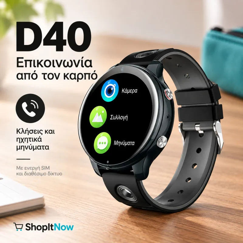Smartwatch D40 παιδικό