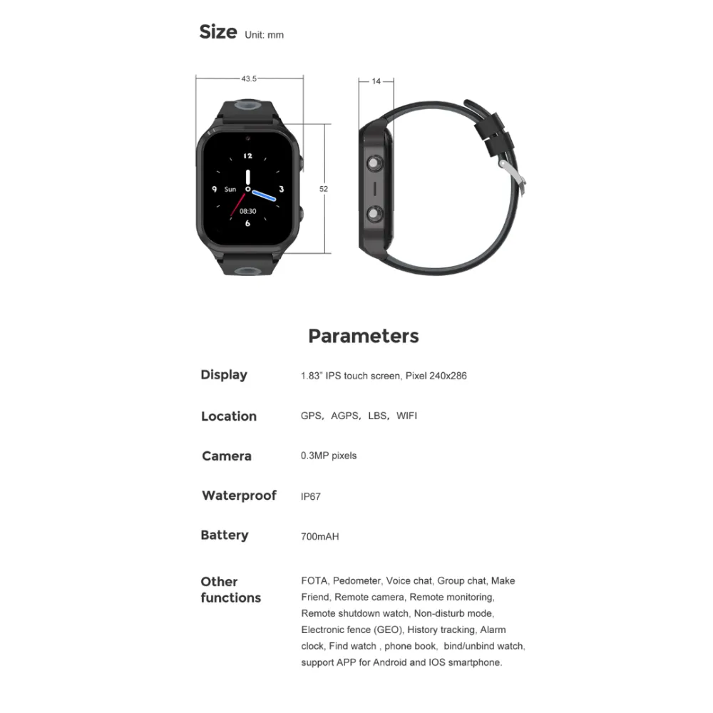 Smartwatch LT56 4G Παιδικό